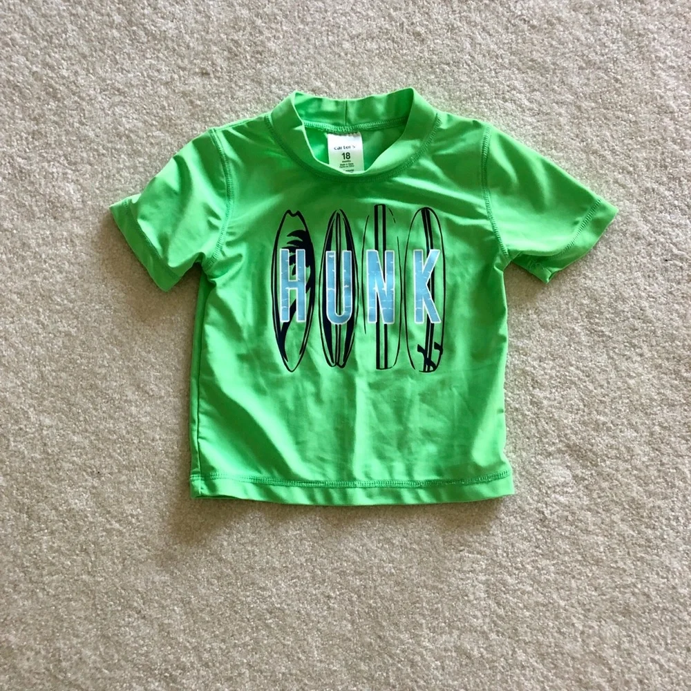 Carter’s Swim Shirt Rash Guard Size 18 Month